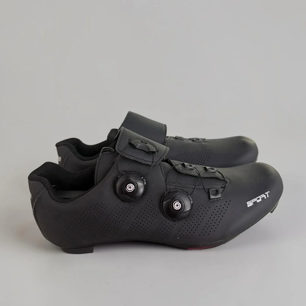 Road Cycling Shoes Mtb Bicycle Sneakers Cleat Non-slip Men's Biking Shoes Sz 8.5